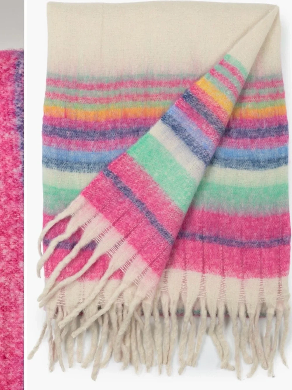 Free People Skye Stripe Blanket Brand New Sealed Throw Blanket. BNWT